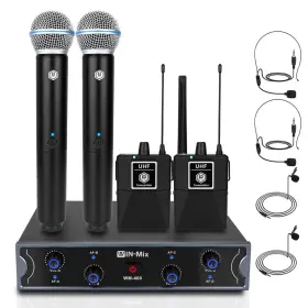GWWM400ESEY W-IN-MIX Wireless Microphone Uhf Mic Frequenc