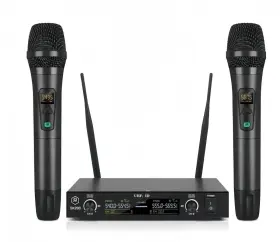 SK20001 W-IN-MIX Dual Wireless Microphone Handheld