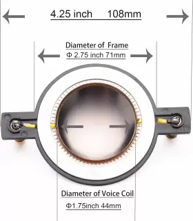 HWTZ44-03 WEE2POND Compatiable Mackie Speaker Horn #2