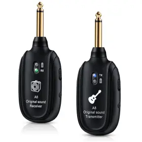 A8-1TX-1RX WENTELMUSIC Wireless Guitar Transmitter Receiver