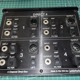 DIRECT4 WHIRLWIND Deluxe Channel Box Injection