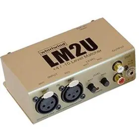 LM2U WHIRLWIND Channels Xlrf Rca Mini Trs Converter