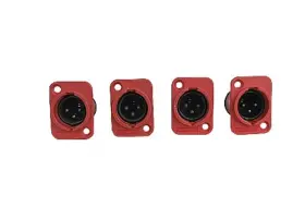 WC3MQ WHIRLWIND Xlr Male Pin Panel Set Nos