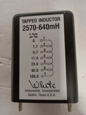 2570-640MH HIGH Tapped Inductor