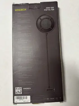 AWS-020 WINDBOX Pop Filter #3