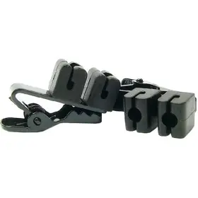 TC-12 WINDTECH Dual Lavalier Lapel Mic Mount Tie Clips