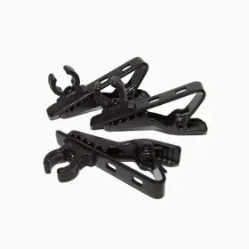 TC-13 WINDTECH Pressure Snap Microphone Clothing Tie Clips