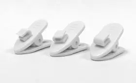TC-5W WINDTECH Microphone Clothing Tie Clips Pack