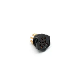 126-1082 WIRE-PRO Female Miniature Hexagonal Panel Connector