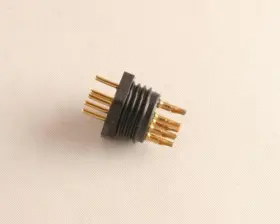 126-1083 WIRE-PRO Male Miniature Hexagonal Panel Connector