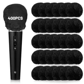 628721 WLLHYF Microphone Cover Disposable Mic Wrapped Wove