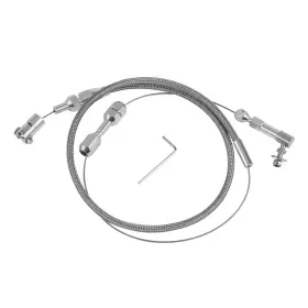 MY017-24IN WOWYZL Throttle Cable Steel Braided Covering Kit