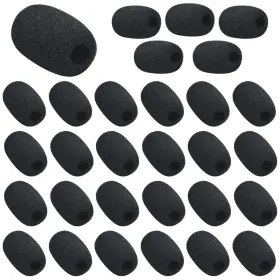 740863461647 WVAPZWR Mini Lapel Headset Mic Foam Covers