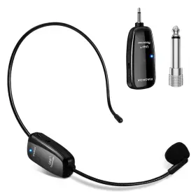 U12A XIAOKOA Uhf Wireless Headset Microphone Cordless Head