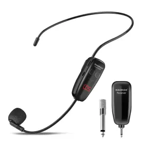 U12AS XIAOKOA Wireless Microphone Headset Uhf Head Mic