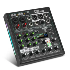 AM06 XTUGA Recording Audio Mixer Otg Interface Dsp Effects