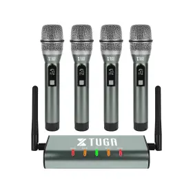 UF4600 XTUGA Channel Uhf Wireless Microphone Cordless Wit