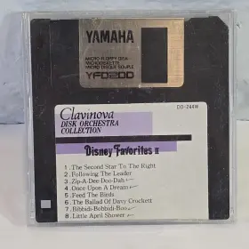 DO244W YAMAHA CLAVINOVA Disney Micro Floppy Orchestra