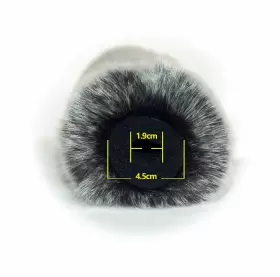 8541753682 YH YX Furry Fur Mic Windshield Windscreen Rode Ntg #3