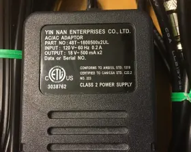 48T-1800500X2GS YIN NAN ENTERPRISES Alesis Multimix Usbfx Ac #2