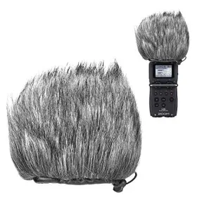 670046517666 YOUSHARES Furry Windscreen Muff Pop Filter Wind