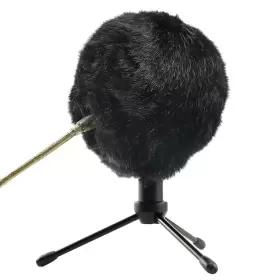 670046518366 YOUSHARES Furry Windscreen Muff Pop Filter #3