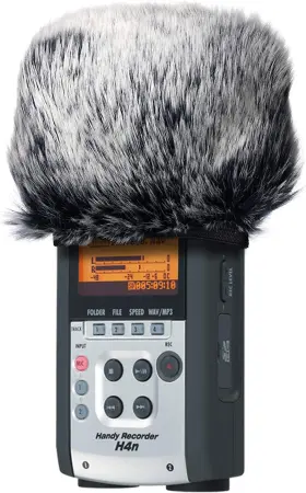 705353215155 YOUSHARES Furry Microphone Windscreen Muff Zoom #3