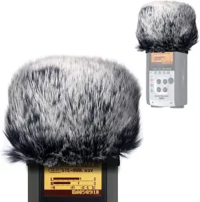 705353215155 YOUSHARES Furry Microphone Windscreen Muff Zoom