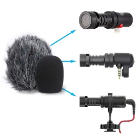 793740655066 YOUSHARES Videomicro Microphone Foam Windscreen #3