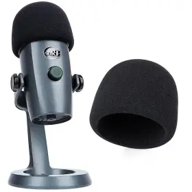 8541753687 YOUSHARES Yeti Nano Microphone Foam Windscreen Pop