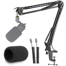 NB35 YOUSHARES Mic Stand Microphone Boom Arm Windscreen Cable