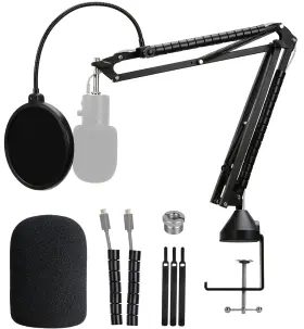 W20A YOUSHARES Mic Stand Razerx Razer Seiren Boom Arm Pop