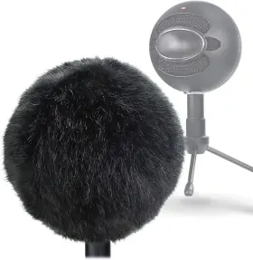 313032339384 YOUSHARES Snowball Fur Furry Windscreen Muff Pop