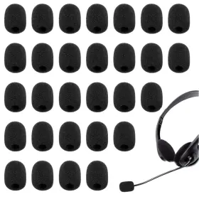 729119 YQQYG Mini Headset Microphone Foam Lapel Windscreen