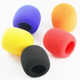 666354802655 Z-ZICOME Pack Foam Microphone Cover Ball Ye