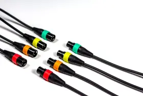 ZXLR4CCP ZOOM Microphone Cables Rings