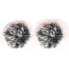 022400370545 ZRAMO Furry Windscreen Lavalier Microphone Wind