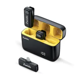 M6-L ZWIDE Wireless Lavalier Microphone Lightning Port Iphone