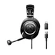 Audio-Technica ATH-M50xSTS-USB StreamSet Headset with USB Connector, Black