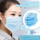 50/100/200/500 PCS Disposable Face Mask 3-Ply Non Medical Surgical Earloop Cover