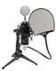 Rockville RCM03 Studio Recording Condenser Microphone+Shockmount+Stand+Filter