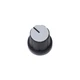 PixelGear Black D-Shaft Knob with Gray Cap for Lexicon PCM41 PCM42 PCM 41 42