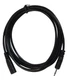 YCS basics 6 Foot 2.5mm Male to Female Mono Extension Cable 6 feet, Black