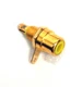10pc RCA Audio Jack Female Socket Gold plated SCP-607 Insulator Color= Yellow