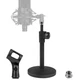 Geekria Tabletop Microphone Stand for TONOR TC-777, TC30, Shure Sm57, Sm58
