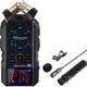 Zoom H6essential Portable Audio Recorder and Wired XLR Lavalier Microphone XM-L2