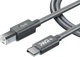 USB-C Printer Cable 10 Ft Type-C to USB B 2.0 High Speed for Macbook Pro HP Cano