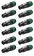 12) NEUTRIK NL4FXX-W-S 4-Pole SPEAKON Locking Cable Mount Connector