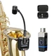 Xvive U7 Saxophone Microphone Wireless System, Wireless Microphone for Saxoph...