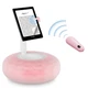 Magnetic Kindle Holder with Page Turner, Cozy Pillow Kindle Stand for Reading...